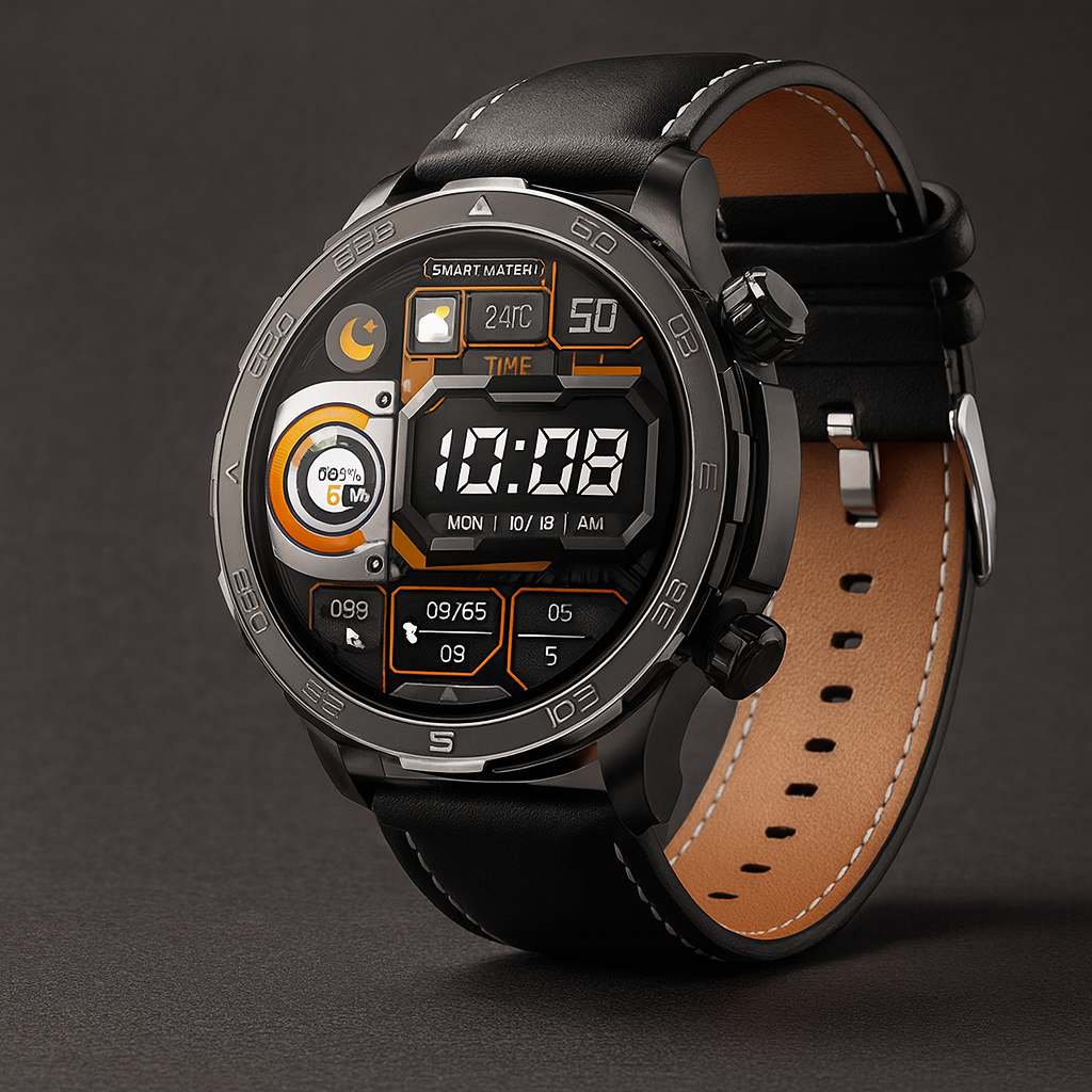 WATCHMAXX™ – Smartwatch Premium z AMOLED HD, NFC, GPS i Pełnym Monitoringiem Zdrowia 24/7