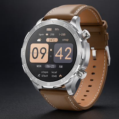 WATCHMAXX™ – Smartwatch Premium z AMOLED HD, NFC, GPS i Pełnym Monitoringiem Zdrowia 24/7