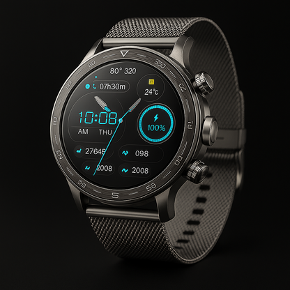 WATCHMAXX™ – Smartwatch Premium z AMOLED HD, NFC, GPS i Pełnym Monitoringiem Zdrowia 24/7
